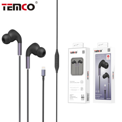 Auriculares Intrauriculares con Microfono de Lightning en Negro Stilo 4