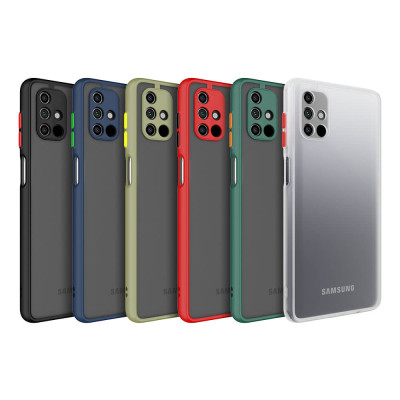 Non-slip translucent Matte case for Samsung Galaxy M32 4G