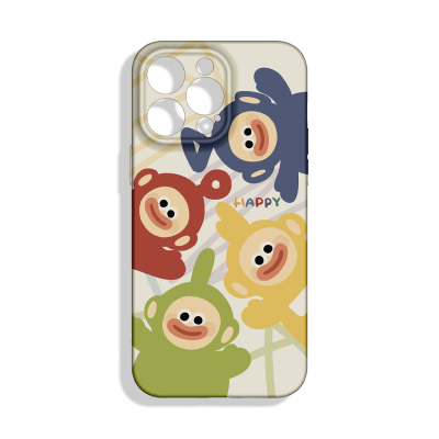 Funda Dibujos de Plastico en Teletubbies para iPhone 13