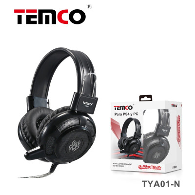 Cascos Videojuegos PS4 3.5MM en Negro