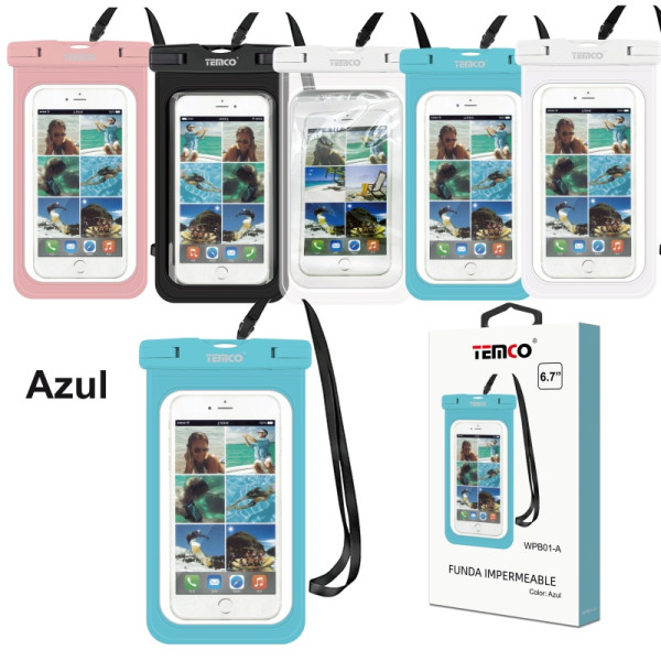 Funda Impermeable Universal Azul