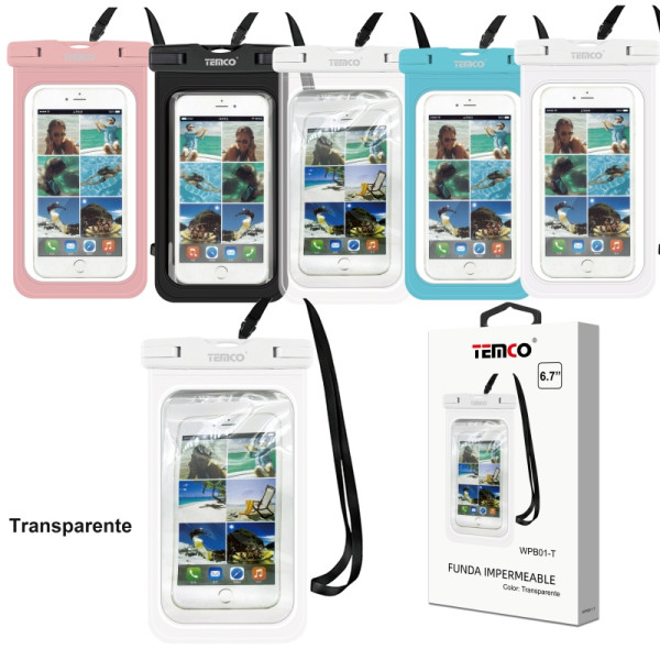 Funda Impermeable Universal Transparente