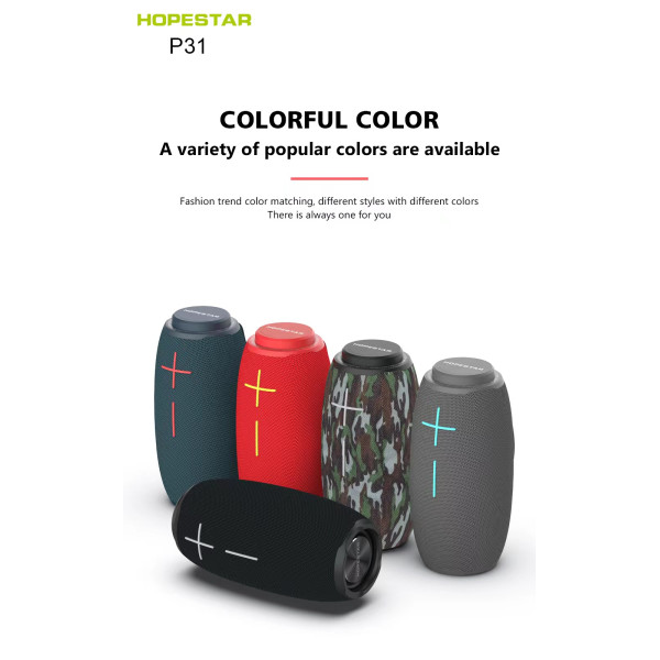 Altavoz Bluetooth Ful Color en Negro