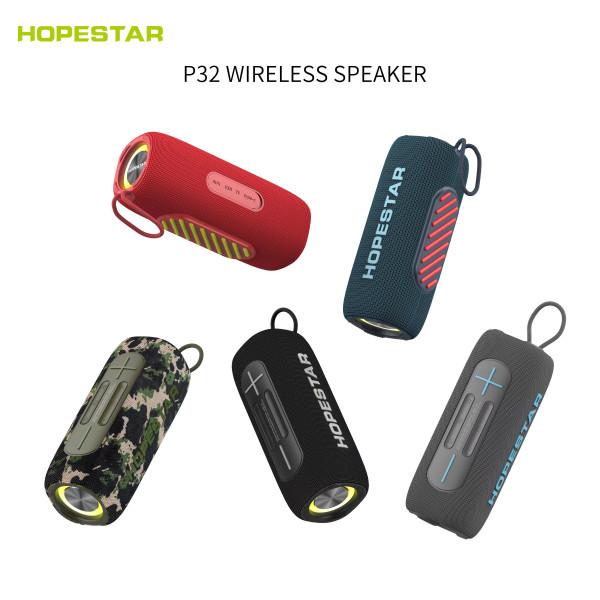 Altavoz Bluetooth Hopestar Con Luz