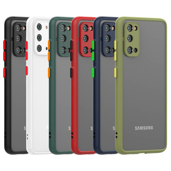 Capa fosca translúcida antiderrapante para Samsung Galaxy S10