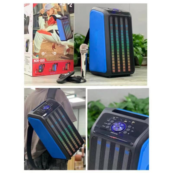 Altavoz con Forma de Mochila, con Luces y (Micro) Modelo NDR-Q69