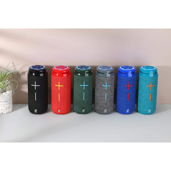 Altavoz con Bluetooth y con Luz Incorporada, Potente Portátil, Sonido Estéreo, para Fiestas y Exteriores