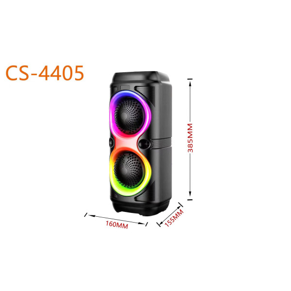 Altavoz Mediano con Luz y sonido estereo de Alta de fidelidad de medidas 160*155*385mm