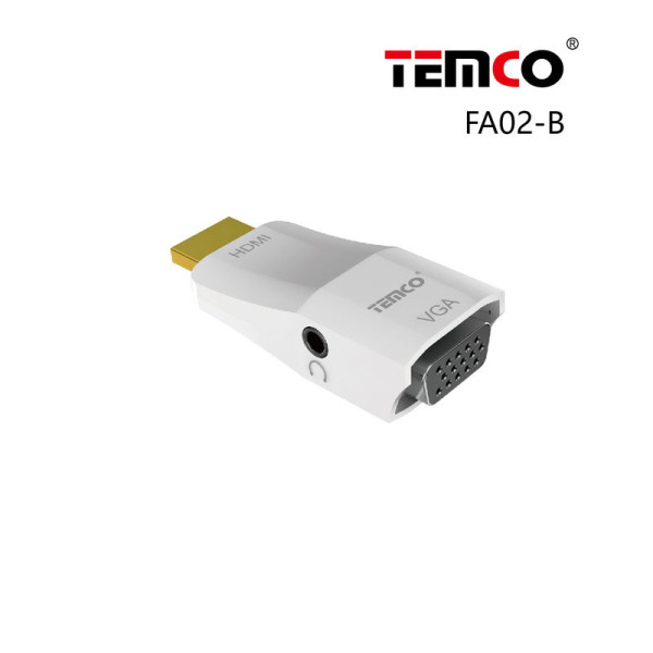 Adaptador HDMI a Mini VGA Blanco