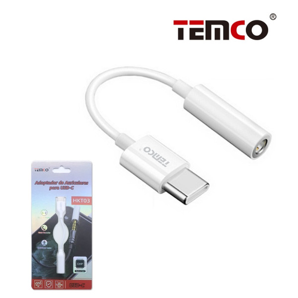 Adaptador Tipo C a Micro USB Blanco