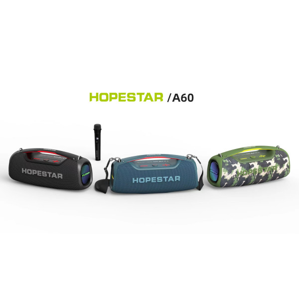Altavoz Hopestar A60 Grande Con Micro Inalambrico Incluido
