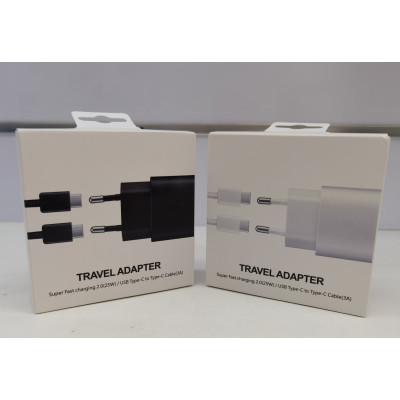 Cargador 25w con Cable Type C a Type C