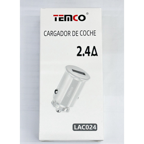 Cargador de Coche/ Carga Rapida 2.4A USB
