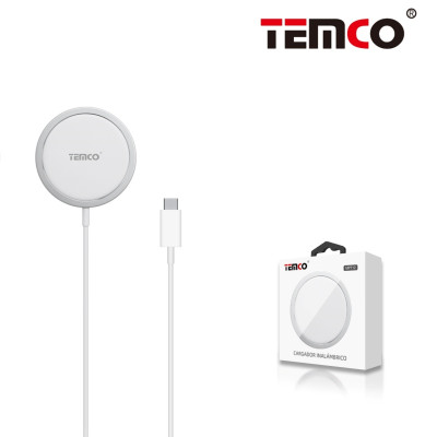 Cargador Inalambrico Magnetico Blanco