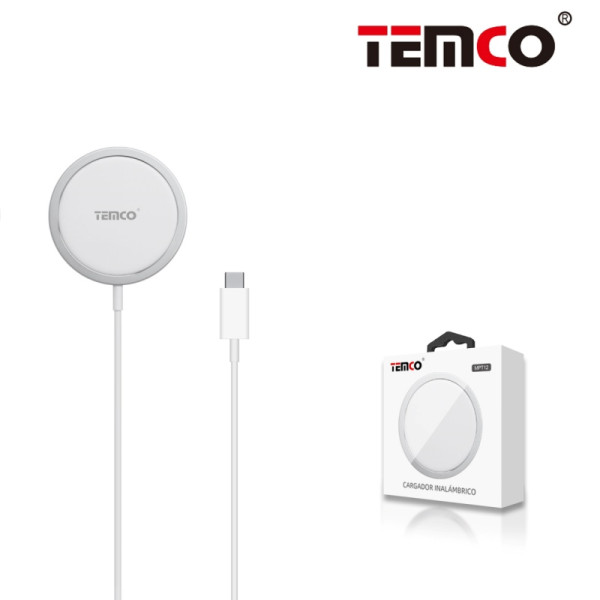 Cargador Inalambrico Magnetico Blanco