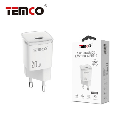 Cargador Red Tipo C PD3.0 20W Blanco
