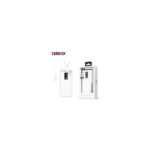 Bateria Externa 10000mAh 4 en 1 Blanco