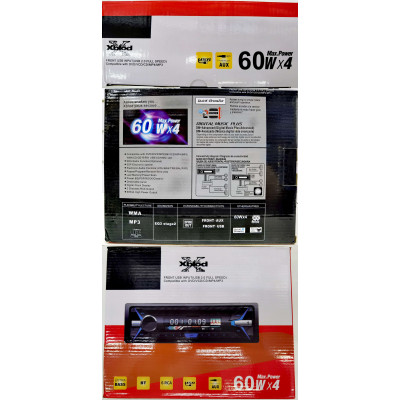 Radio Coche DVD/VCD/CD/MP4/MP3 60Wx4