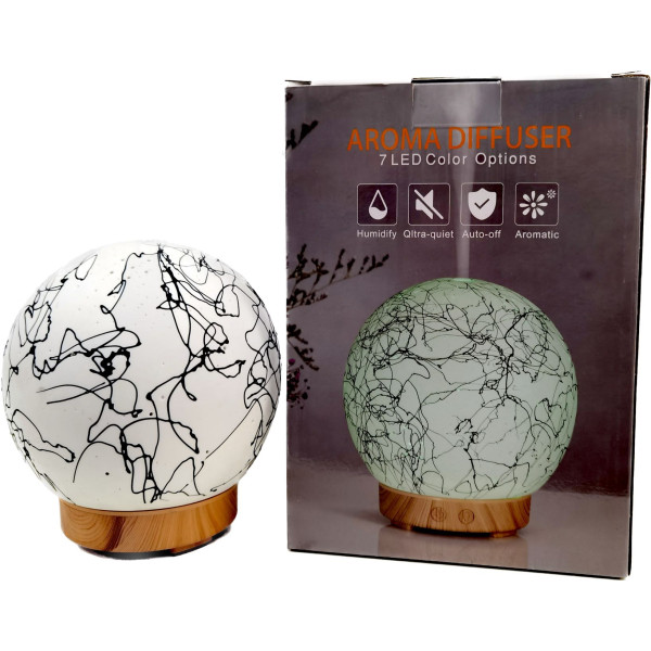 Humificador + Difusor de Aroma Con 7 Opciones de Color