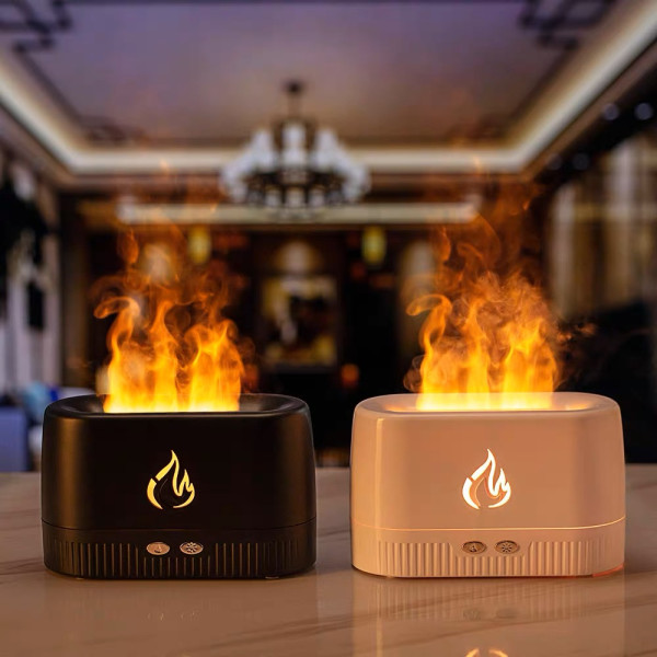 Humificador + Difusor de Aroma con Luz