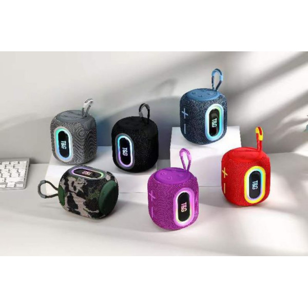 Altavoz con Luz Incorporda Modelo WS309/ Play USB/TF Card y Radio FM
