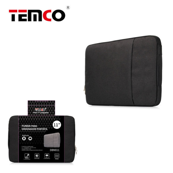 Funda para Ordenador Portatil 11" Negro