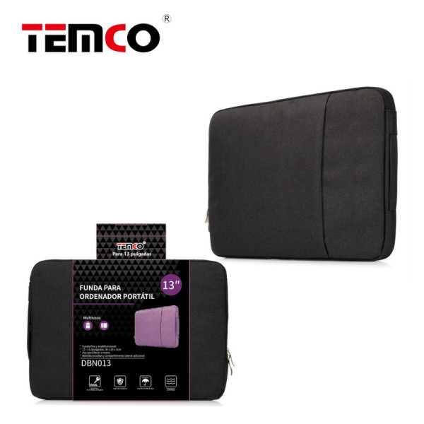 Funda para Ordenador Portatil 13" Negro
