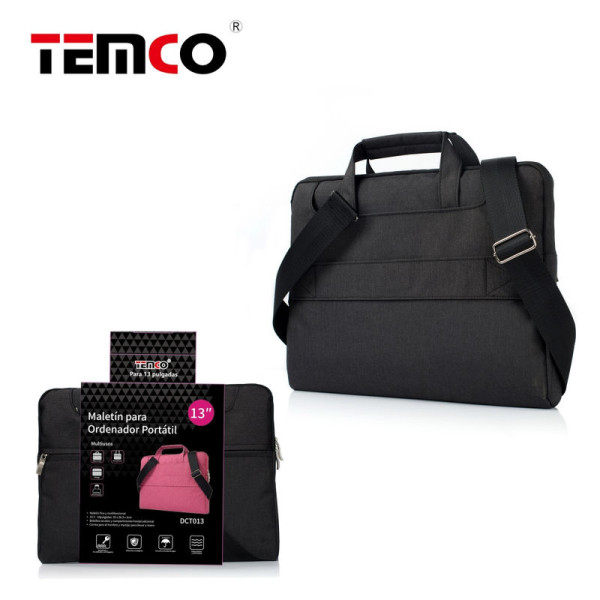 Maletin para Ordenador Portatil 13" Negro