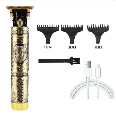 Cortadora de Pelo Electrica con 3 Peines, Recargable, Guia para uso de Hogar y Peluqueria