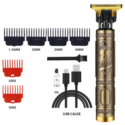 Cortadora de Pelo Electrica con 6 Peines, Ideal para Contornos