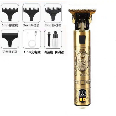 Cortadora de Pelo Electrica Recargable con Cable, Cepillo de Limpieza y Lubricante.