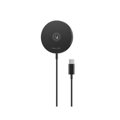 CX022 Linea de Carga Inalambrica Metalica Magnetica para iPhone 15W 1.2M Blanco