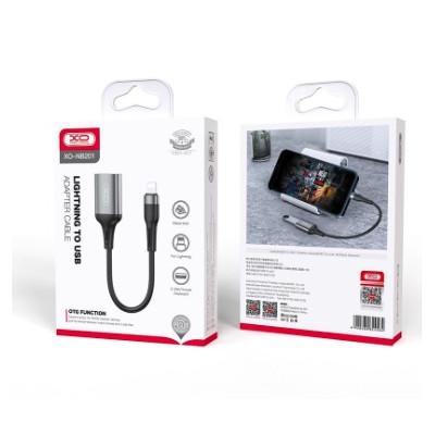 NB201 USB 2.0 Velocidad de Transferencia 480Mbp para Lightning (Funcion OTG)