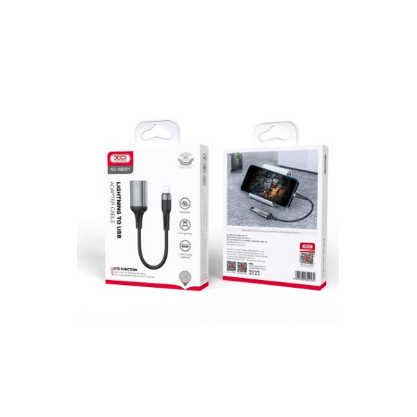 NB201 USB 2.0 Velocidad de Transferencia 480Mbp para Lightning (Funcion OTG)