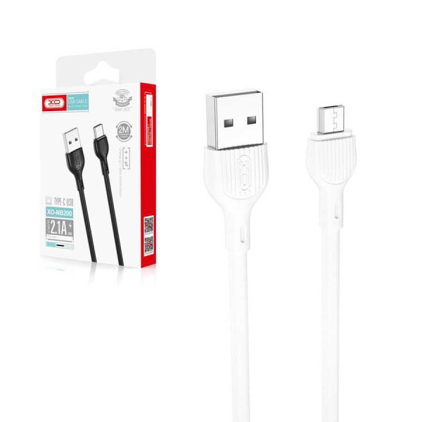 NB200 Cable USB a Micro 2.1A 2m