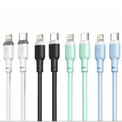 NB208A Cable de Datos de Silicona Tipo C a Lightning 20W