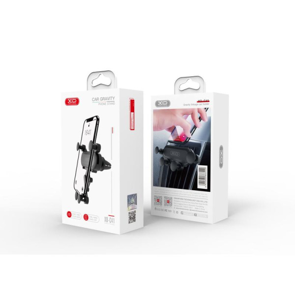 Soporte Universar Para Coche A Aire Acondicionado XO-C41 En Negro