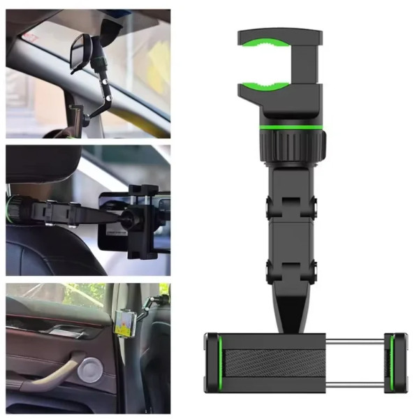 Soporte De Coche Para Espejo De Retrovisor XO-C107 En Negro
