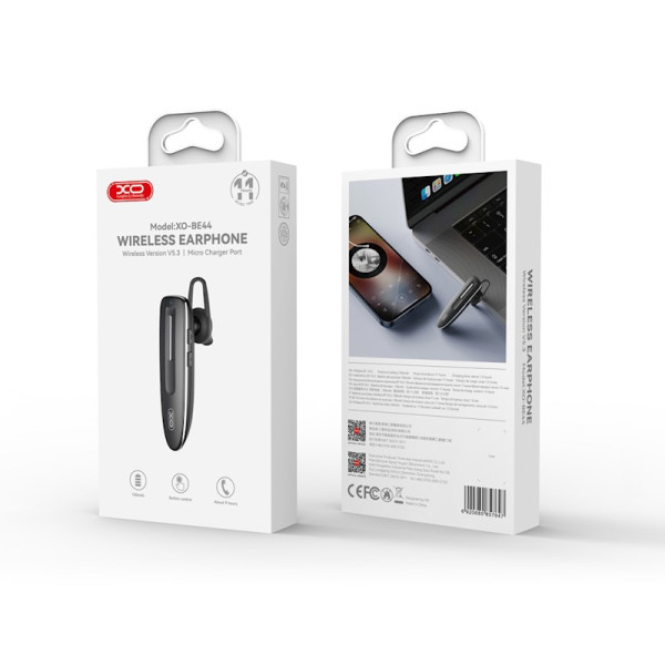 Auricular Bluetooth Inalambrico XO-BE44 Version V5.3 con Microfono
