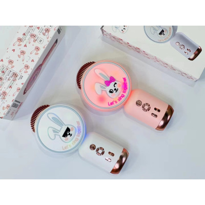 Micrófono Speaker Karaoke X3, Sonido Potente, Conectividad Bluetooth y Diseño Portátil para Fiestas y Eventos