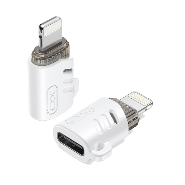 NB256E Adaptador Tipo C Hembra a Macho Lightning (Con Cordon)