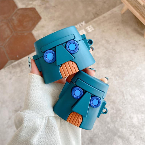 Funda de auriculares 3D de Calamardo para AirPods Pro, AirPods 1 y 2 – Protección con diseño divertido