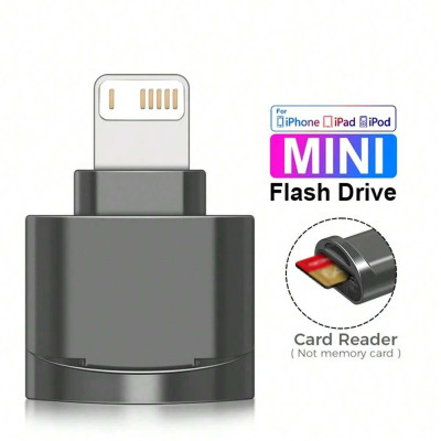 Dispositivo OTG / USB de Memoria Lightning , Lector de Tarjetas, MP3, Cámaras y Extensión de Datos