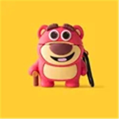 Fundas de silicona 3D de Lotso para AirPods 1, 2 y Pro, funda protectora para auriculares inalámbricos