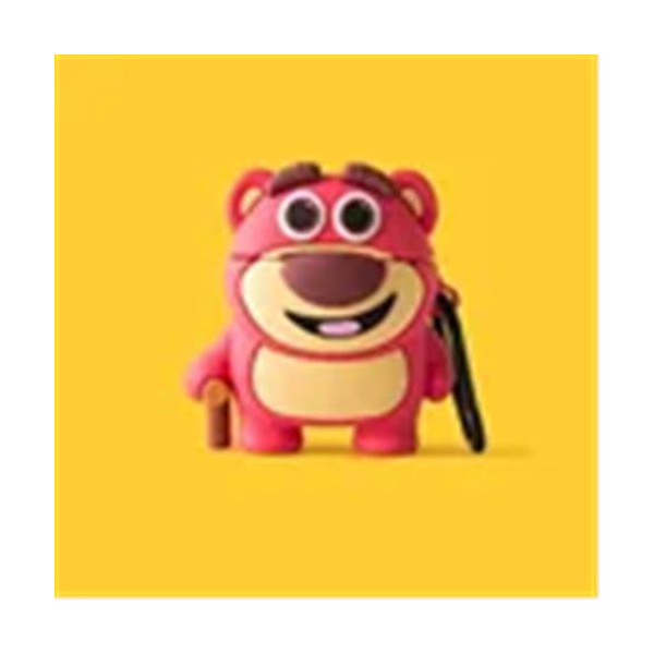 Fundas de silicona 3D de Lotso para AirPods 1, 2 y Pro, funda protectora para auriculares inalámbricos