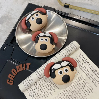 Funda 3D para AirPods 1, 2 y Pro 2, Diseño de GROMIT , Protección Completa