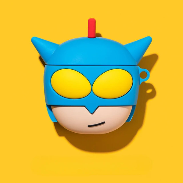 Funda 3D para AirPods 1, 2 y Pro 2, Diseño de Action Kamen , Protección Completa