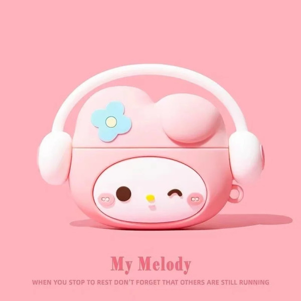 Funda 3D para AirPods 1, 2 y Pro 2, Diseño de MELODY , Protección Completa
