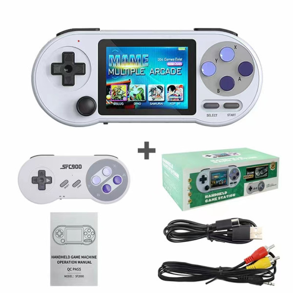 Consola SF2000 con más de 5000 juegos la experiencia gamer definitiva con un catálogo amplio y retro