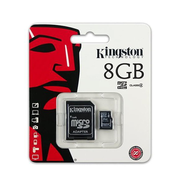 Tarjeta Memoria De Micro SD 8GB Kingston